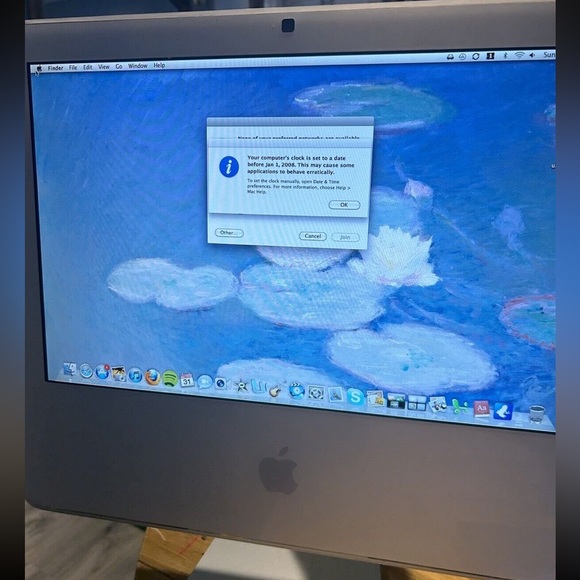 APPLE A1173, 17" iMac C2D @ 1.8GHz, 1GB RAM, No HDD. "B" - Picture 3 of 6